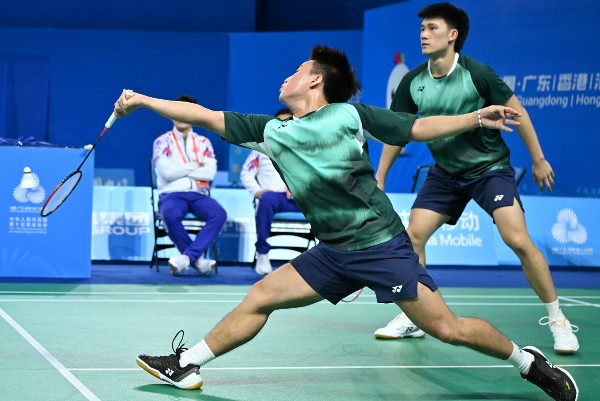 【全運】港羽男團負湖北無緣4強