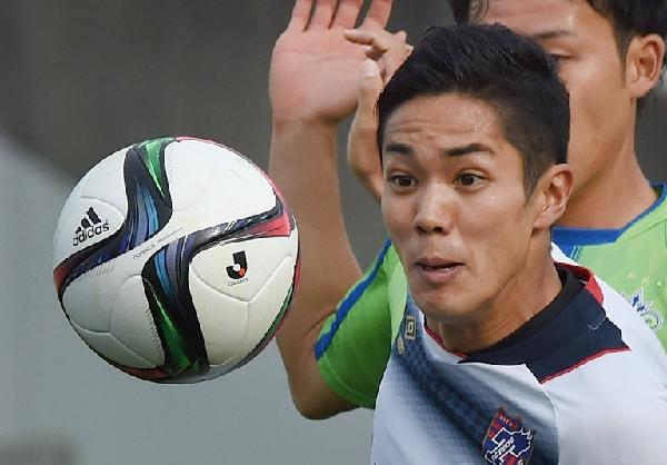 傳聞武藤嘉紀獲車路士垂青，下季或離開母會FC東京。©AFP