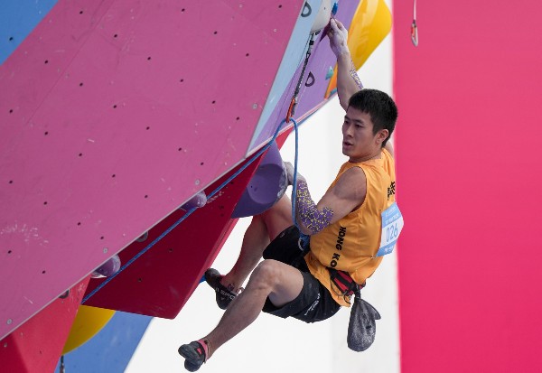 【全運】運動攀登男子難度決賽 港將陳翔志列第7名
