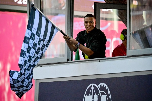 安巴比出席F1摩納哥站賽事。©AFP