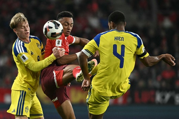 樸達首領瑞典冇起色 出線世盃靠附加賽