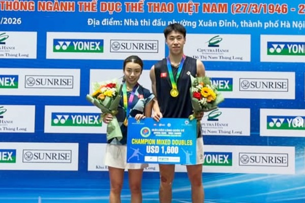 陳延澤吳芷柔越南羽賽折桂 盧善恩女單反負摘銀