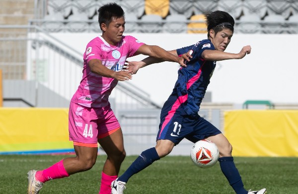 傑志以3球輕取標準流浪HKFA