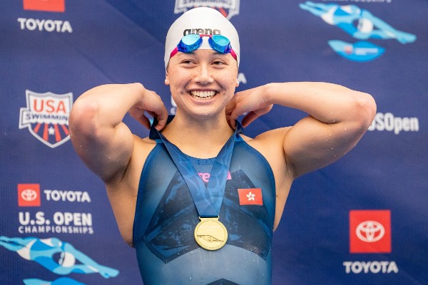 美國公開泳賽 何詩蓓連奪200自100蛙金牌