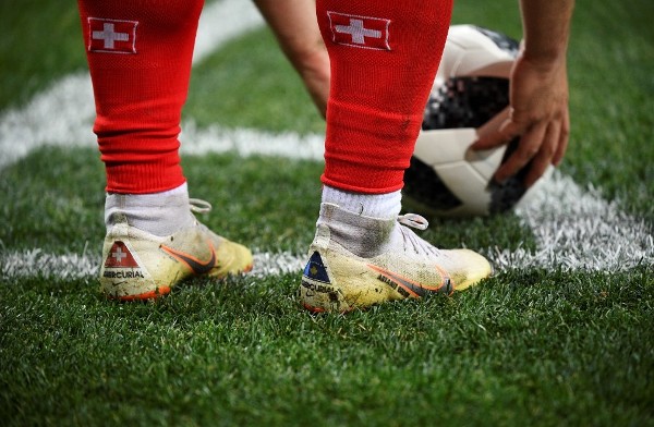 長襪是比賽時不可或缺的裝備。©AFP