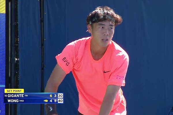 黃澤林美網外圍賽次圈反勝基簡迪