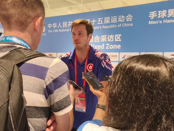 【全運】手球隊瑞典助教自豪落淚 將帥冀後日背水爭銅牌