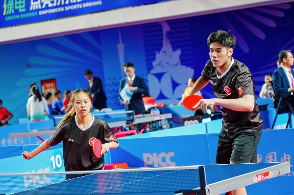 【殘特奧會】乒乓混雙奪港隊今屆競賽首金