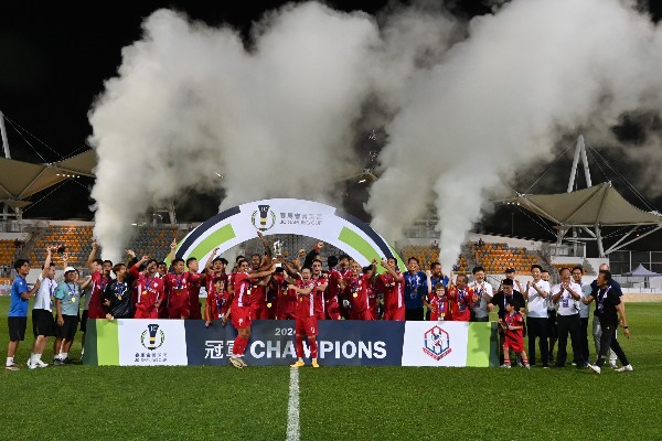 冠忠南區3季內兩度捧走菁英盃HKFA