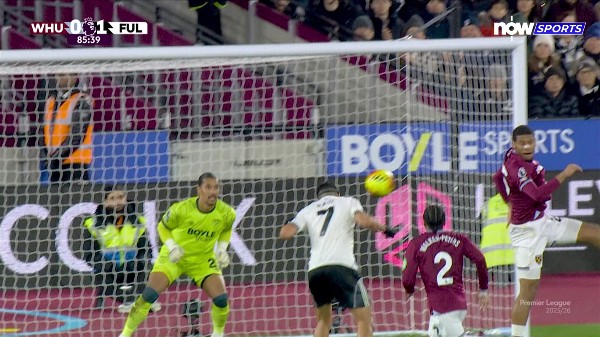 【英超】韋斯咸0：1富咸