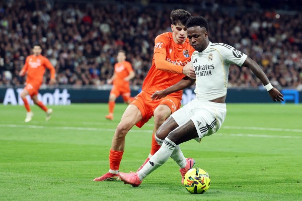 Vini兩入12碼 皇馬4：1剃「蘇」