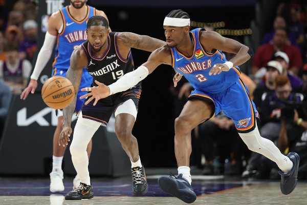 SGA轟42分 雷霆領先太陽3：0