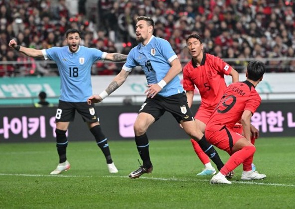 奇哥第2場即輸 韓國1：2烏拉圭