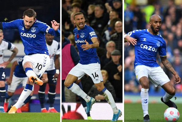 愛華頓3子均會以自由身離隊。©AFP