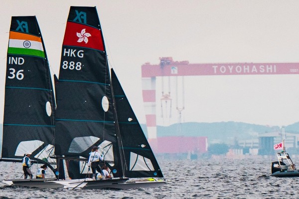 亞運帆船先決2金 港隊奪1銀1銅