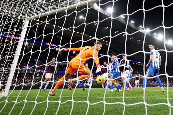 【英超】阿士東維拉1：0白禮頓