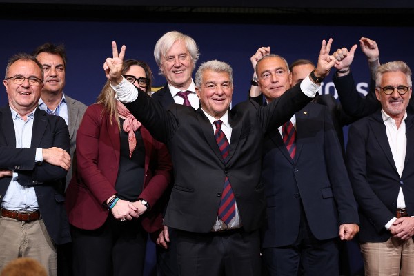 拉樸達連任巴塞會長：可能是最美好時光