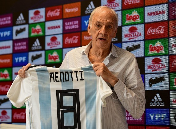文諾堤2019年時出山任阿根廷足球隊總監。©AFP