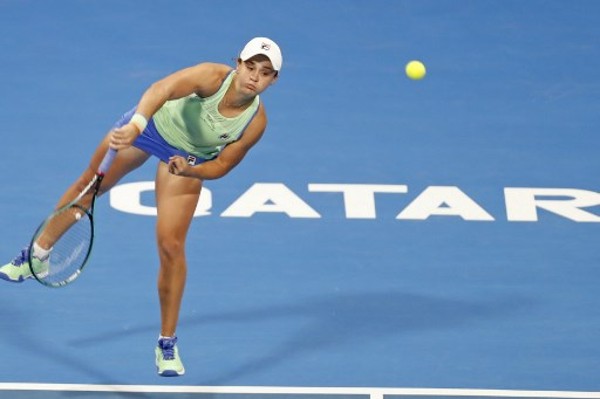 2019年法網冠軍澳洲球手芭迪在凍結了的WTA排名中排第1。©AFP