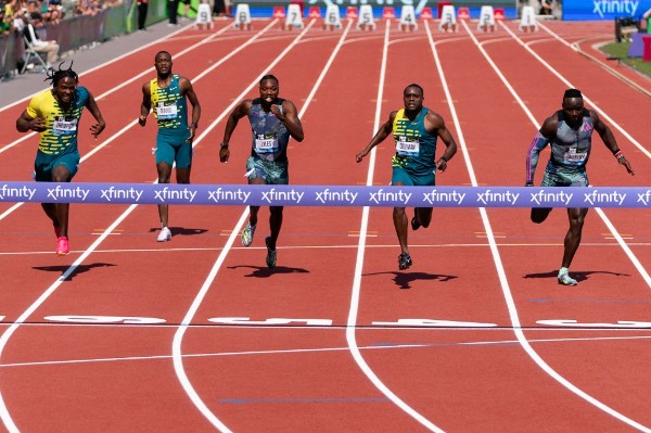基沙尼湯臣100米跑今年最快