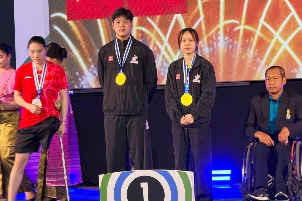 港乒泰國殘疾人精英賽奪1金1銀3銅