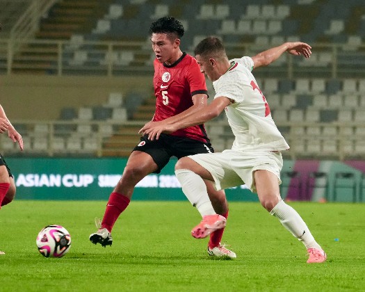 香港U23以0:4不敵伊朗U23。HKFA
