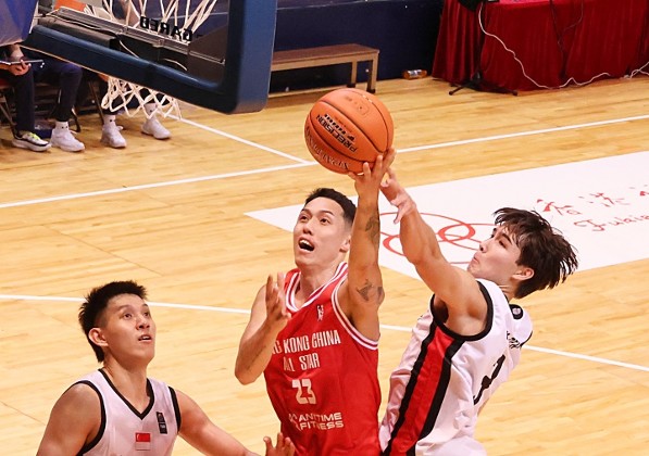 梁嘉顯今仗有16分進帳。@Now Sports