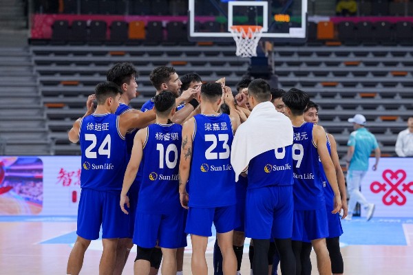 港隊以23分力挫湖北。官方圖片