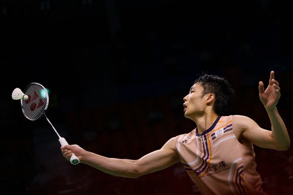 周天成取得男單冠軍。©AFP