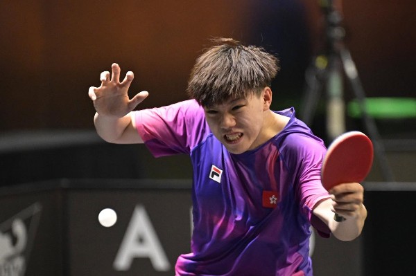 陳顥樺闖8強成港乒亞運單打獨苗