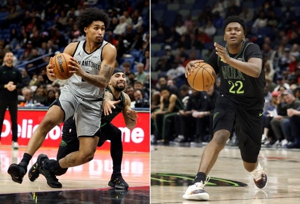 迪倫哈珀（左）和戴歷昆恩識於微時。©AFP