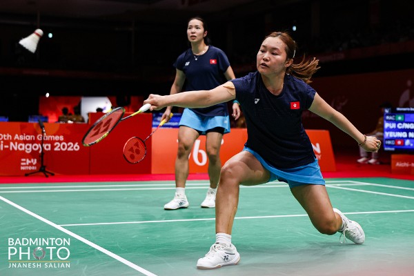 雙楊配亞運女雙反勝泰將入8強