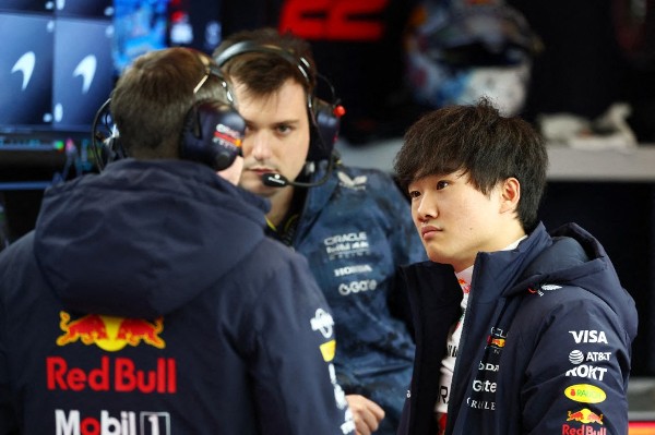 角田裕毅過去21站僅獲33分。©AFP