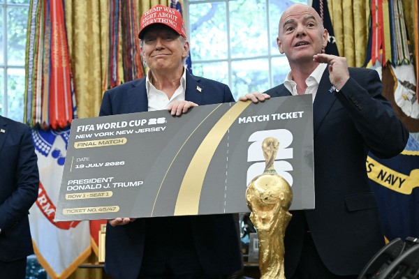 特朗普獲FIFA和平獎？恩芬天奴：到時就知