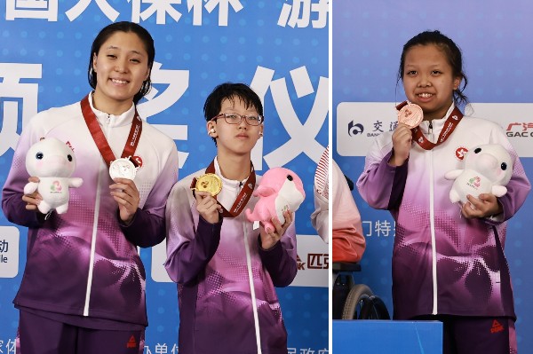 【殘特奧會】港泳將攬三色獎牌 劉肖儀、陳睿琳齊破全國紀錄