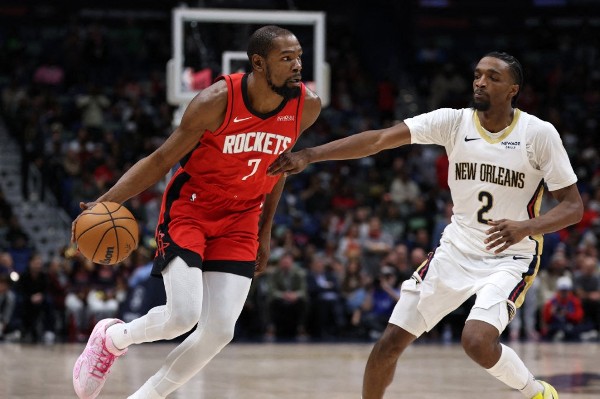 領先25分遭塘鵝反勝 KD怪火箭大意