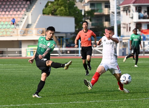 大埔憑陳肇鈞的入球先開紀錄但最終全失3分。HKFA