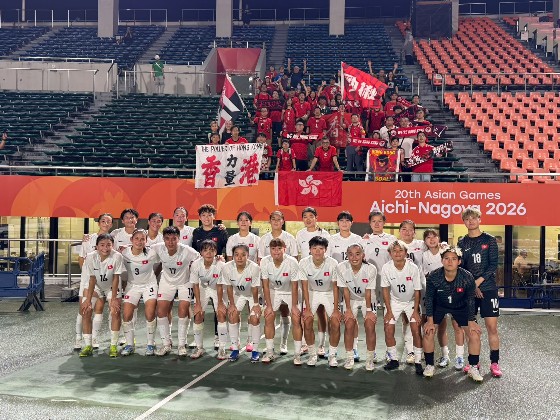 【亞運女足】港隊1：5不敵中國隊