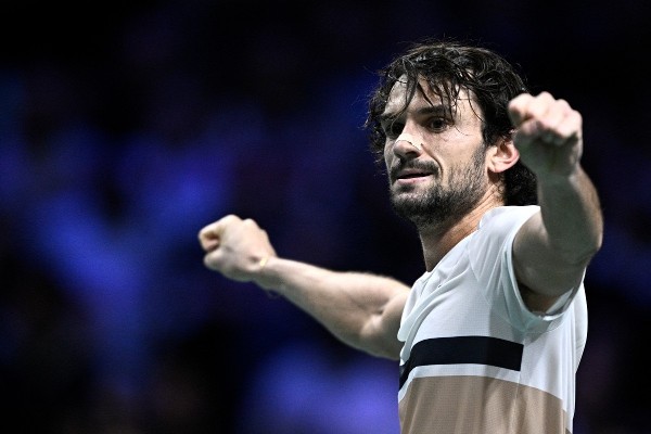 華素賀乘勇晉級。©AFP