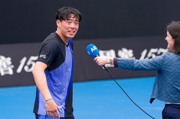 黃澤林轟14個Ace澳網外過首關