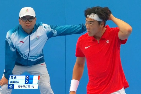 【全運】黃澤林男單64分鐘過首關