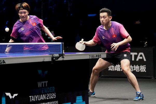 黃杜配太原挑戰賽入決賽 女雙蘇籽童黃凱彤勇挫頭號種子