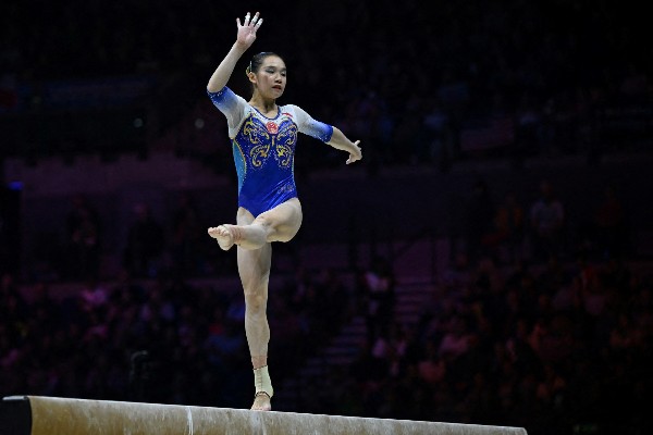 中國體操隊傳噩耗 歐鈺珊練習受傷