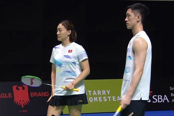 鄧謝配亞錦賽首圈反負出局無緣衛冕