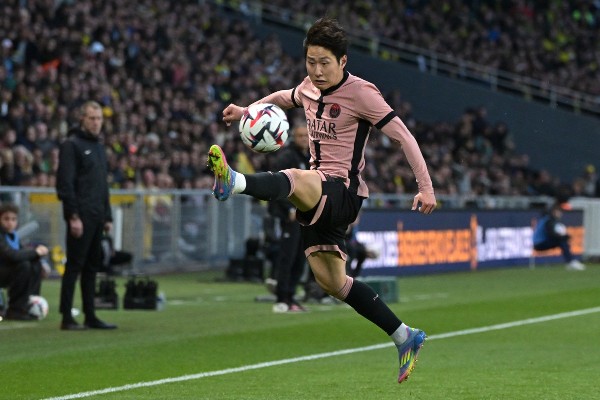李剛仁在PSG很少打正選。©AFP
