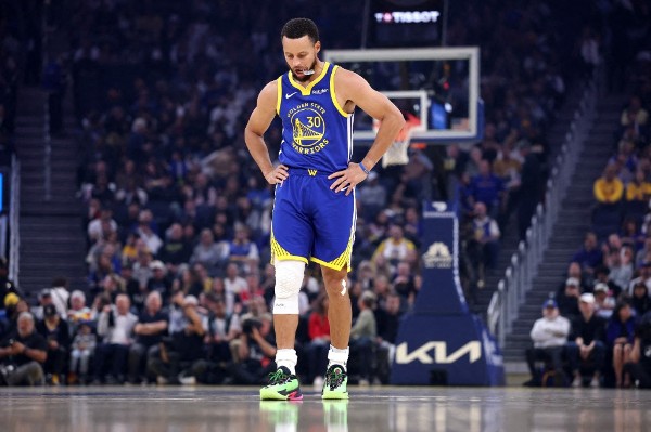 勇士無緣3連勝。©AFP