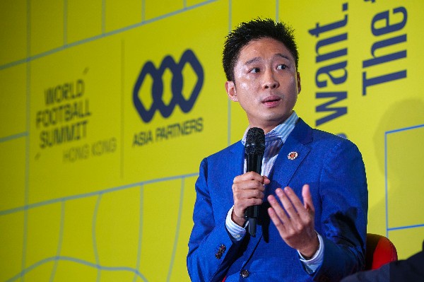 足總主席霍啟山出席峰會閉幕禮。官方圖片