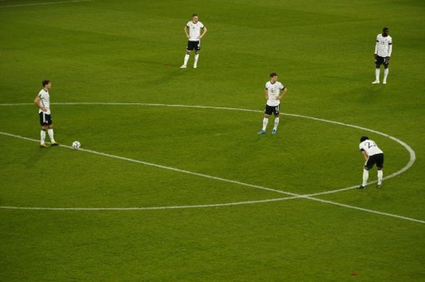 失第2球後，德國球員再開波已沒精打采。©AFP