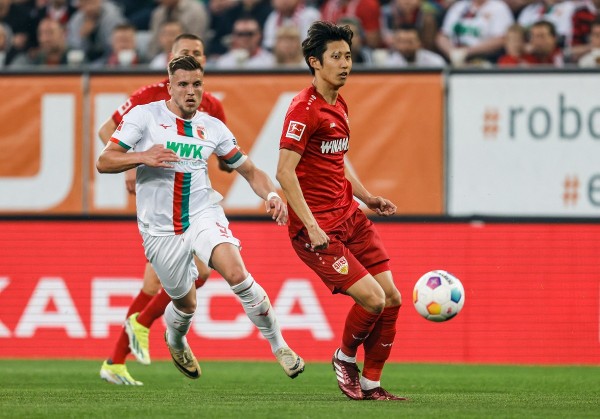 伊藤洋輝上季在德甲正選上陣25場。©AFP