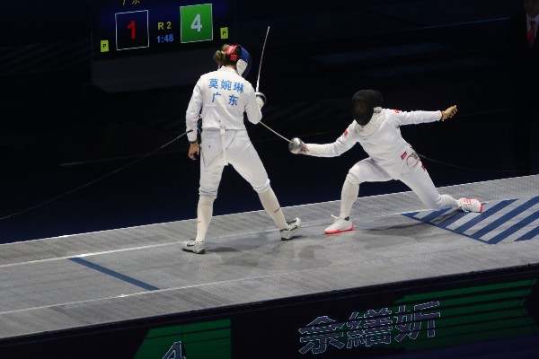 【全運】佘繕妡替劍隊今屆開齋 銅牌戰輕取廣東代表